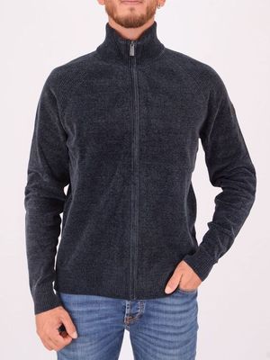 Maillot en tricot zippé RRD Velvet pour homme Bleu Noir RRD