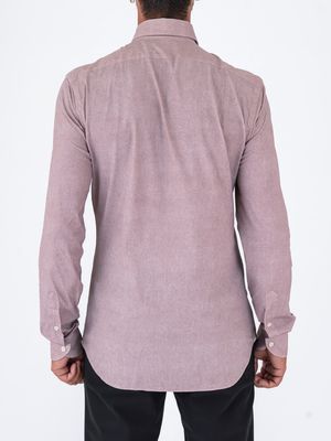 3. Active Xacus men's shirt in technical fabric, Tailor-Slim fit Bordeaux