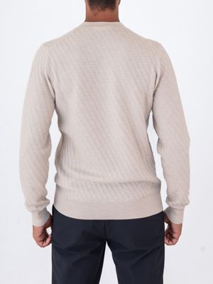 6. Maglia Uomo Paolo Pecora Milano in Lana con Lavorazione Jacquard Pomice Paolo Pecora Milano a033f009