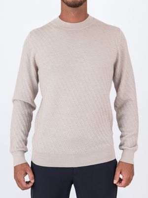 2. Maglia Uomo Paolo Pecora Milano in Lana con Lavorazione Jacquard Pomice Paolo Pecora Milano a033f009