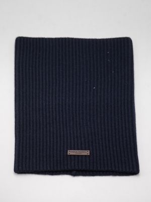 2. Scaldacollo uomo Paolo Pecora Milano in lana a costine Blu Paolo Pecora Milano 3002f009