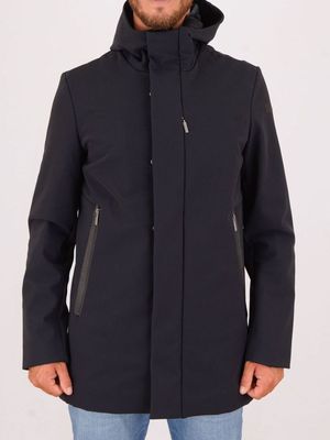 Surflex Winter Thermo Jkt in Stratofabric#3 technical fabric Blue Black RRD