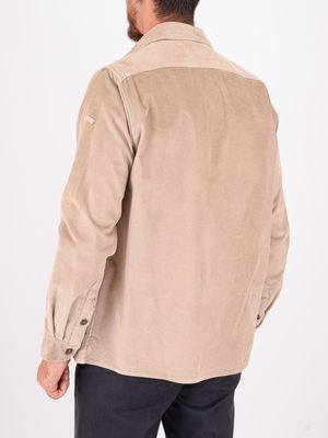 3. Overshirt uomo Paul&Shark in velluto a coste Beige PAUL & SHARK 14313179