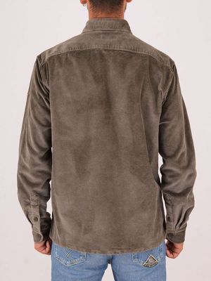 3. Overshirt uomo Paul&Shark in velluto a coste Verde PAUL & SHARK 14313179