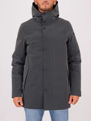 Double Silicon Floating Parka Jkt RRD Stratofabric#3 con imbottitura in piuma Grigio RRD