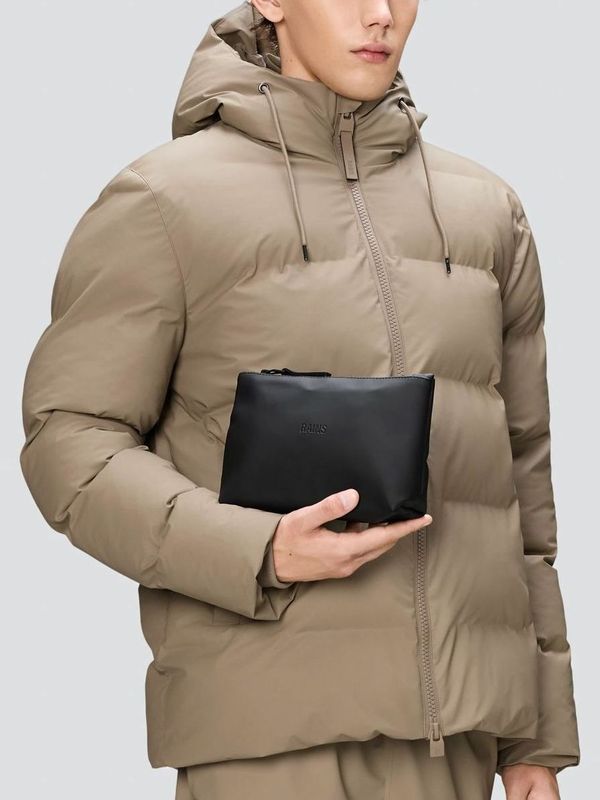 2. Trousse de maquillage Rains en tissu imperméable Noir RAINS 15600