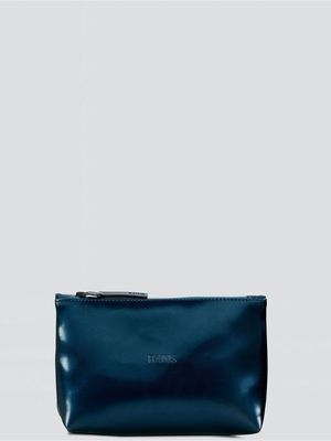 Rains Cosmetic Bag in waterproof fabric Blue RAINS