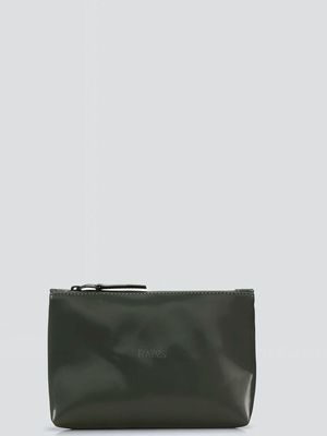 Rains Cosmetic Bag in waterproof fabric Green RAINS