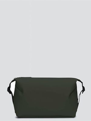 Rains Hilo Wash Bag in waterproof fabric Green RAINS