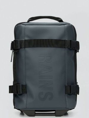 Rains Texel Cabin Bag Mini in waterproof fabric Grayish Blue RAINS