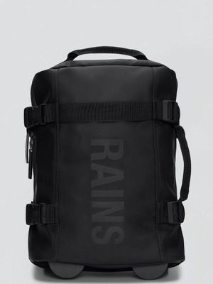 Rains Texel Cabin Bag Mini in waterproof fabric Black RAINS