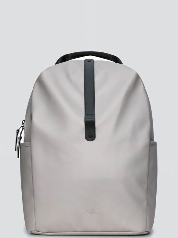 1. Sac à dos Rains Clip Front en tissu imperméable Gris clair RAINS 14890