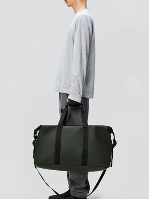 3. Rains Hilo Weekend Bag in Waterproof Fabric Green RAINS 14200