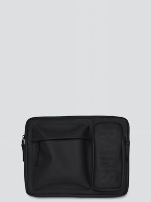 Rains Texel Laptop Case 14" in Waterproof Fabric Black RAINS
