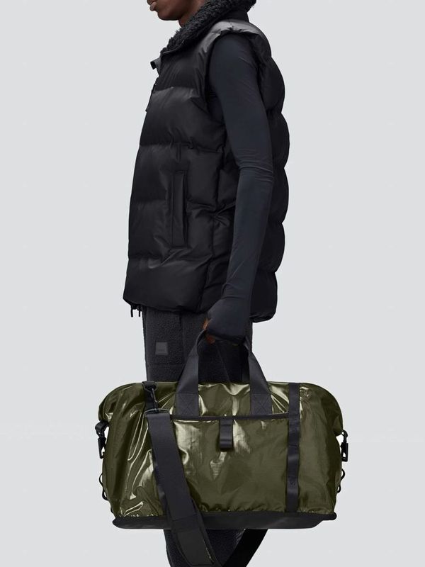 3. Sac week-end Rains Sibu en nylon ripstop hydrofuge Vert RAINS 13080