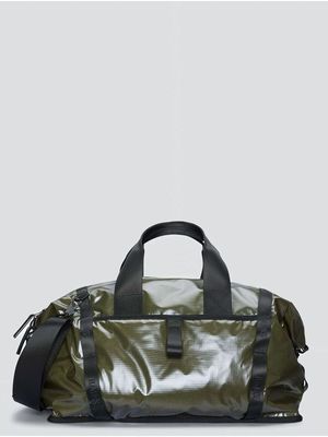 Rains Sibu Weekend Bag in water-repellent ripstop nylon Green RAINS