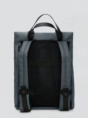 3. Rains 2 Way Tote Backpack in waterproof fabric Grayish Blue RAINS 12940