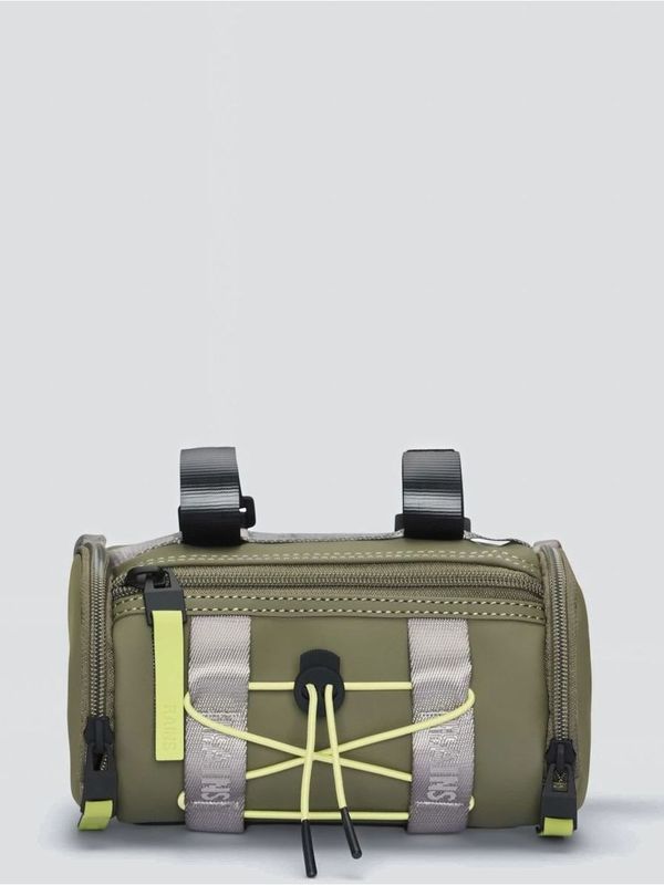 Rains Trail Mountaineer Bar Bag in waterproof fabric Green RAINS