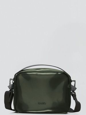Rains Box Bag in waterproof fabric Green RAINS