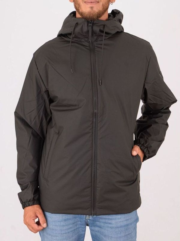 Veste isolante Rains Lohja en tissu technique PU Noir RAINS