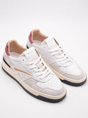Sneakers uomo D.A.T.E. Torneo pure used in pelle Grigio D.A.T.E.