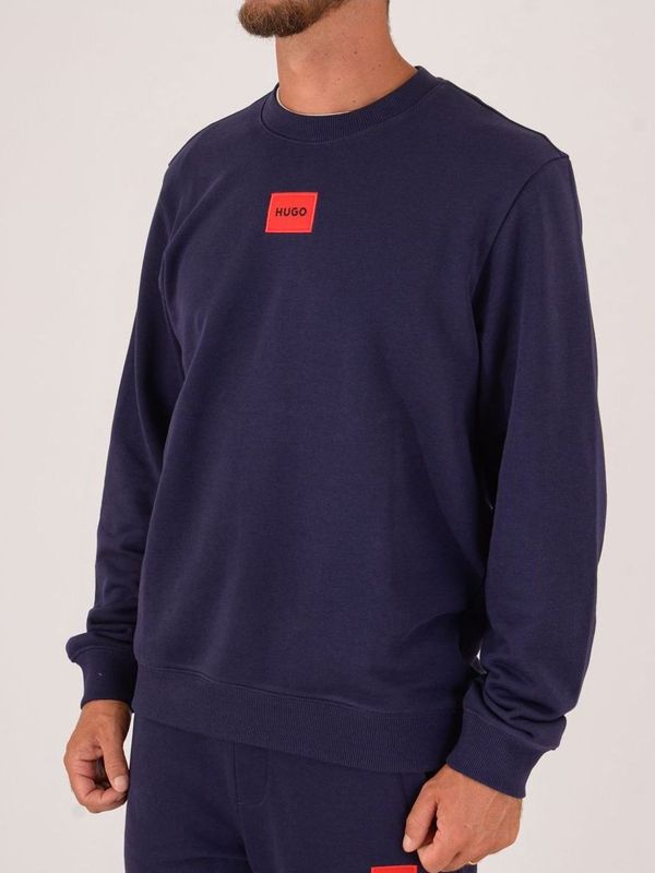 2. Felpa uomo Hugo in cotone French Terry Viola Hugo 50447964