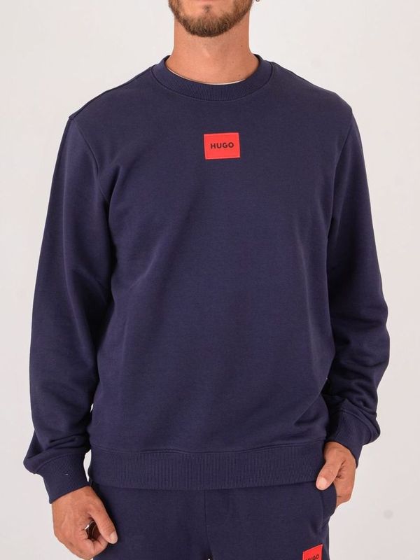 Hugo men's sweatshirt in French Terry cotton Viola Hugo 50447964