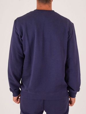 3. Felpa uomo Hugo in cotone French Terry Viola