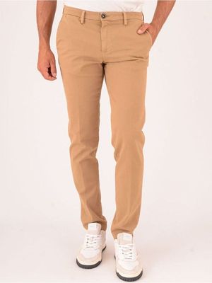 Pantalone uomo Manuel Ritz in cotone slim fit Beige MANUEL RITZ