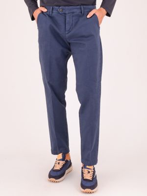 Pantalon chino conduit pour homme de Roy Roger Bleu ROY ROGER'S