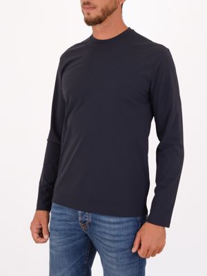 2. Xacus men's long-sleeved T-shirt in technical fabric Blue