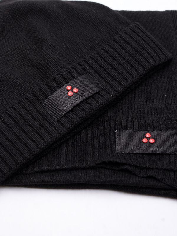 NALCY Cappello Uoo Invernali Beanie in aglia con Sciarpa, 2 Pezzi