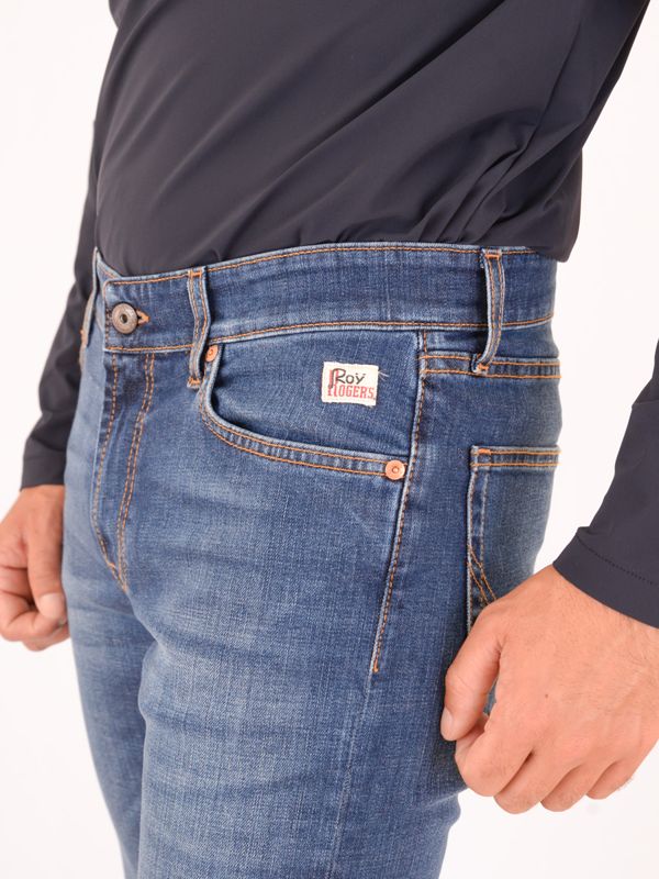 4. Jeans Roy Roger's uomo modello 517 Denim ROY ROGER'S rru075d0212999