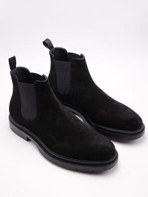 Marechiaro1962 men's suede Chelsea boot Black MARECHIARO 1962