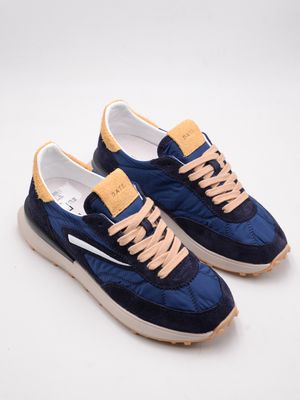 Sneakers uomo D.A.T.E. Athleta Nylon BL Blu D.A.T.E.