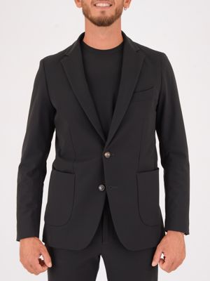 Haut blazer d'hiver RRD Surflex pour homme en tissu technique Noir RRD