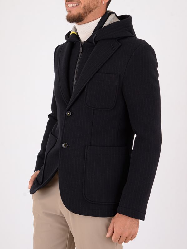 2. Giacca uomo Manuel Ritz con pettorina e cappuccio estraibili Blu MANUEL RITZ 3932g2448c253746