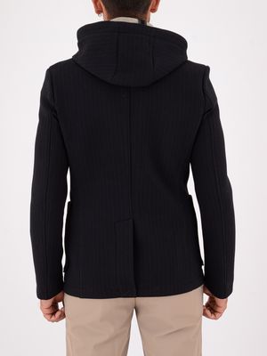 3. Veste homme Manuel Ritz avec plastron et capuche amovibles Bleu MANUEL RITZ 3932g2448c253746