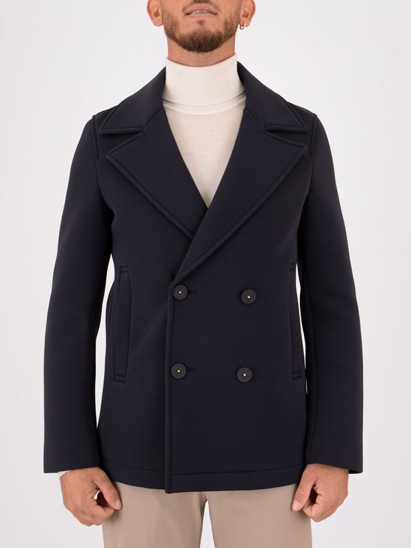 1. Pecoat uomo Manuel Ritz in scuba tecnico stretch Blu MANUEL RITZ 3932h8408c253725