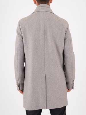 3. Manuel Ritz men's wool blend coat with removable padded bib Grey MANUEL RITZ 3932c4548c253738