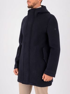 2. Parka uomo Manuel Ritz in scuba tecnico stretch Blu MANUEL RITZ 3932h8317c253735