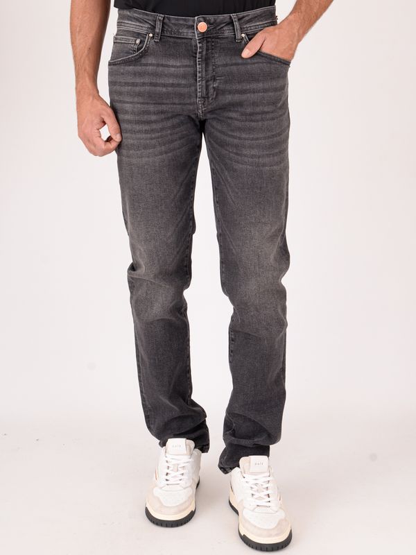 1. Jeans uomo Manuel Ritz in denim stretch grigio con lavaggio Nero MANUEL RITZ 3932j1728l1253851