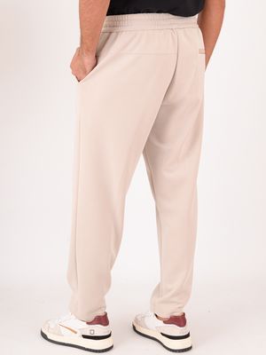 3. Men's Devoré trousers in cotton blend Sand Devorè dvr48c-m6070