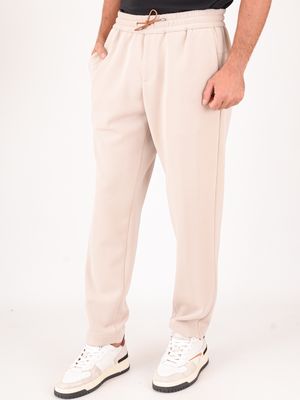 2. Men's Devoré trousers in cotton blend Sand Devorè dvr48c-m6070
