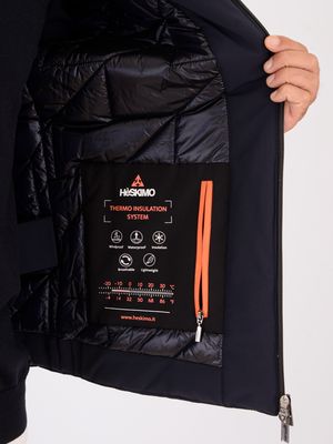 4. Veste Heskimo pour homme avec capuche Bleu HèSKIMO he9440005