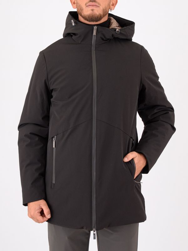 1. Men's Hèskimo Padded Nylon Jacket Black HèSKIMO he9440006