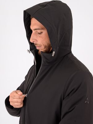 4. Men's Hèskimo Padded Nylon Jacket Black HèSKIMO he9440006