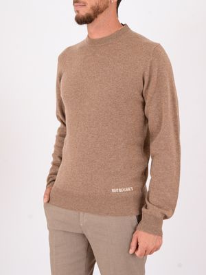 2. Pull à col rond pour homme Roy Rogers en laine et cachemire Beige ROY ROGER'S rru502cn97xxxx
