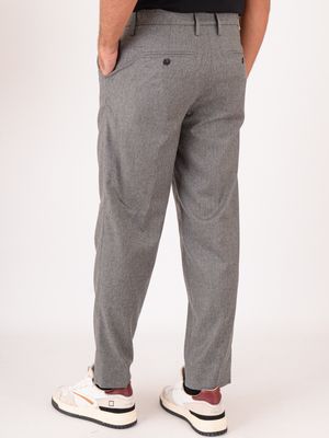3. Pantalone uomo Re-Hash modello chino in lana stretch Grigio Re-Hash p604g3262