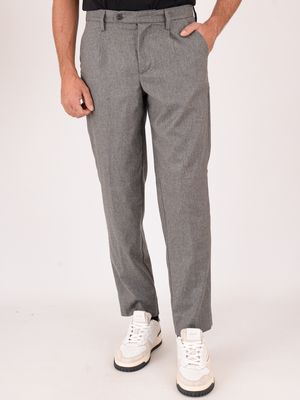 Re-Hash men's chino trousers in stretch wool Grey Re-Hash